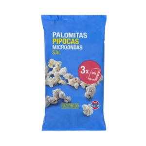 Hacendado pop corn sale