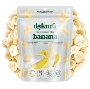 dekurû Freeze Dried Banana muz