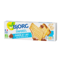 Bjorg fourrés chocolat au lait